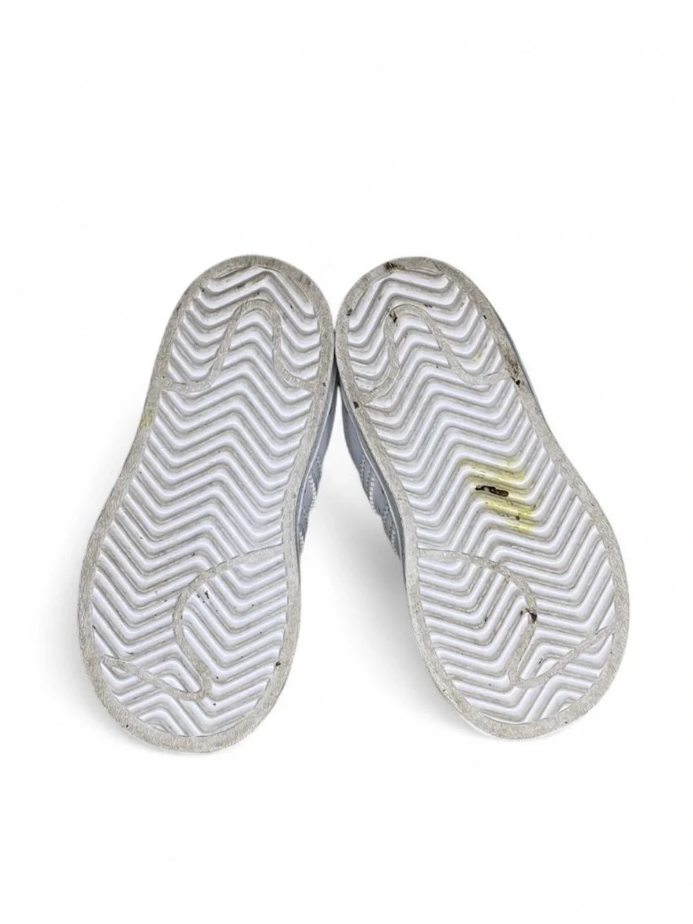ADIDAS Superstar White Toddlers Sneakers Size 6 Infant Baby Walking Shoes